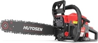 HUYOSEN 54.6CC 2-Stroke Gas Powered Chainsaw, 20-Inch Chainsaw, Cordless,&nbsp;5520E Black/Red - Appears New&nbsp;