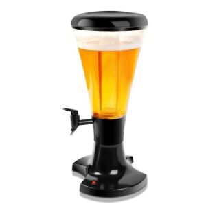 3L Draft Beer Tower Dispenser with LED Lights