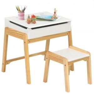 Kids Activity Art Study Desk and Chair Set