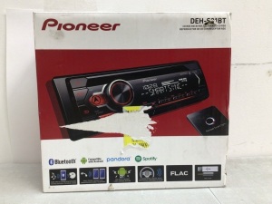 In-Dash Single DIN CD Receiver with Bluetooth