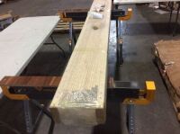 Raw Barn Door Kit w/out Roller Hardware&nbsp;
