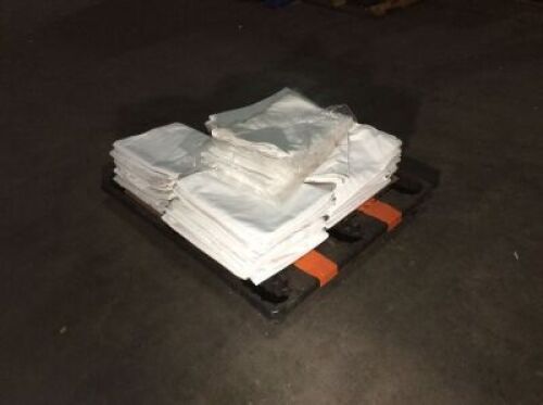Lot of (40) White Table Cloths, 71" x 120"&nbsp;