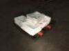 Lot of (40) White Table Cloths, 71" x 120"&nbsp;