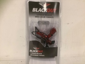 Blackout 3 Finger Release, Red