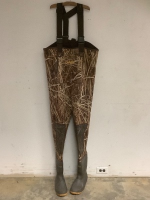 Waders, Camo, 11, Used