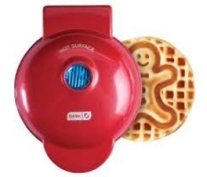 Gingerbread Man Mini Waffle Maker