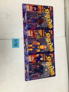 Set of 3 Spiderman Action Figures