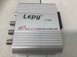 Lepy LP-200S 2 Ch Output Power Amplifier, No Cord, Untested, Appears new