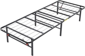 Classic Brands Hercules Black Heavy Duty Metal 14-Inch Platform Mattress Foundation Bed Frame, Twin Extra Long - E-Comm Return, Appears New 