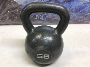 55 Lb Kettlebell - E-Comm Return