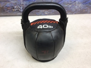 Bionic Body 40 lb Soft Kettlebell - E-Comm Return