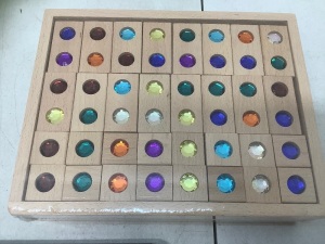 Jeweled Wooden Blocks, New