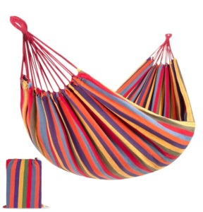 2-Person Brazilian-Style Double Hammock, Appears New