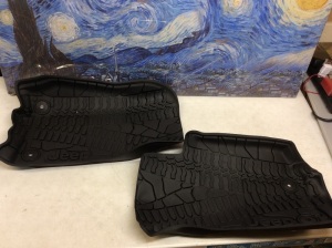 Mopar Jeep Floor Mats - Appear New