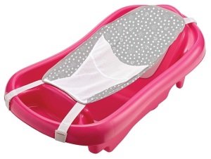 The First Years Sure Comfort Deluxe Newborn to Toddler Tub Pink - Appears New 