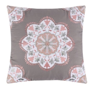 Belhaven Medallion Decorative Pillow PINK - Levtex Home, Like New, Retail - $31.99