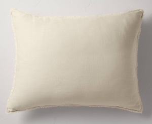 King Euro Heavyweight Linen Blend Throw Pillow Natural, Casaluna, Like New, Retail - $45