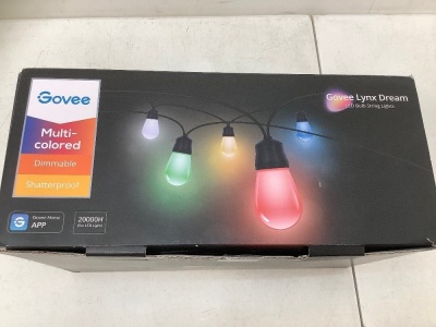 Govee Lynx Dream LED String Lights, Works, Appears new