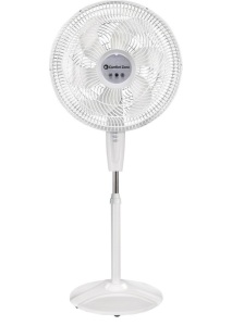 Comfort Zone 18" Power Curve Oscillating Stand Fan White, Like New, Retail - $44.99