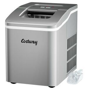 Portable Ice Maker Machine Countertop 26Lbs/24H Self-cleaning w/ Scoop