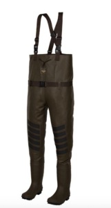 White River Fly Shop Rubber Chest Waders, Steel Shank, Size 9, E-Commerce Return/Appears New