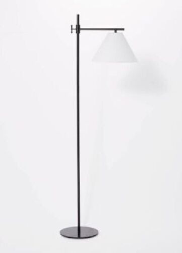 Downbridge Metal Floor Lamp, Dimmable Switch,&nbsp;Black&nbsp;