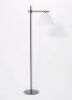 Downbridge Metal Floor Lamp, Dimmable Switch,&nbsp;Black&nbsp;