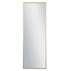 NeuType Full Length Gold Framed Mirror, 64" x 21" - Appears New