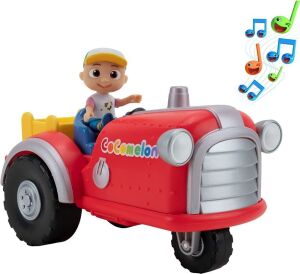 Case of (4) CoComelon Official Musical Tractor Toys