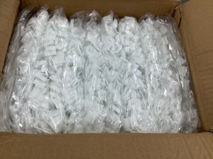 Polypropylene Crimped Hair Nets, Box of 1,000, E-Commerce Return/Appears New