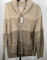 Lot of 2,&nbsp;Goodfellow & Co Cardigan, Dapper Brown Ombre, Size L, E-Commerce Return/Appears New