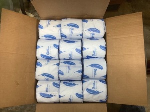 Box of 44 Rolls Quill Toilet Paper, E-Comm Return