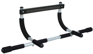 Lot of 2, Iron Gym Total Upper Body Workout Bar for Doorway, Adjustable Width Locking, Appears New