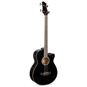 Acoustic Electric Bass Guitar w/ Equalizer, Truss Rod