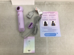 Yiiho Ionic Hair Dryer, Powers Up, Appears New