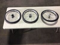 Lot of (3) 20" Wheels for 3-Wheeled Stroller&nbsp;