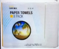 MIAMI CARRYON Paper Towels - 8 pk (1), LOT of 3, New, Retail - $19.99