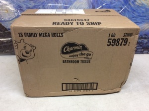 Charmin Toilet Paper, 18 Family Mega Rolls - New