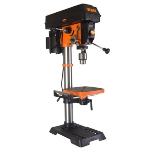 5-Amp 12-Inch Variable Speed Cast Iron Benchtop Drill Press with Laser and Work Light