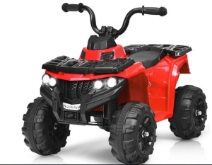 6V Battery Powered Kids Electric Ride On ATV, Red, Appears New