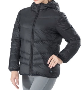 Gymax Women' Electric USB Heated Jacket Puffing Hooded Duck Down Coat, Size M, Missing Battery Pack, E-Commerce Return