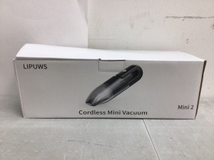 Cordless Mini Vacuum, Powers Up, E-Comm Return