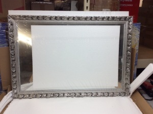 Hans & Alice Large Rectangular Mirror - Appears New