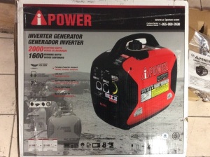 A-iPower SUA2000i 2000-Watt Portable Inverter Generator, Gasoline Powered - E-Comm Return, Engine has Compression