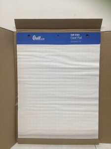 2 Pack Quill Self Stick Easel Pads, Appears New