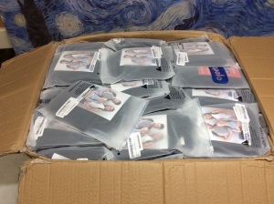 Large Case of Posture Support Rehab Braces - Appear New 