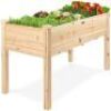 Elevated Wood Garden Planter Stand, 48" x 24" x 30"&nbsp;