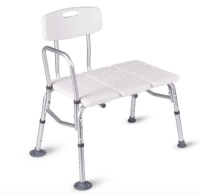 Medical Adjustable Shower Chair Bath Seat, Inspected, Appears New/Damaged Box