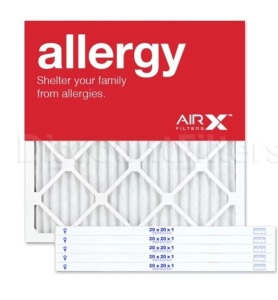 AIRx Allergy 20x20x1 MERV 11 Pleated Filter, Like New, Retail - $55.13