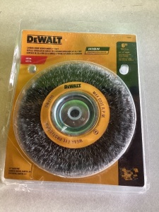 DeWalt DW4905 Wheel Brush Whl Arbor 5/8-1/2, New, Retail - $15.59